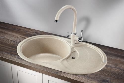 Кухонная мойка GRANULA 7801, ПИРИТ, кварц