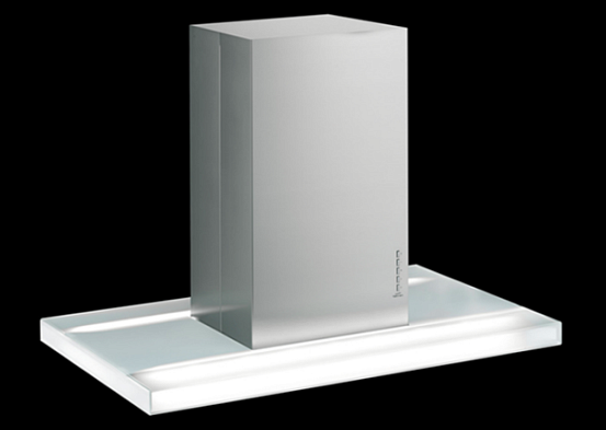 Falmec Fasteel LUX isola 120 inox vetro chiaro (800)