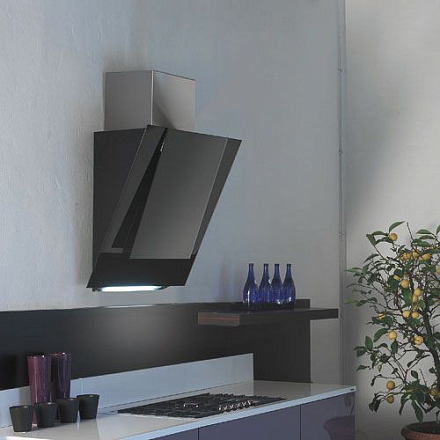 Falmec Silence ARIA NRS 80 inox vetro nero (800)