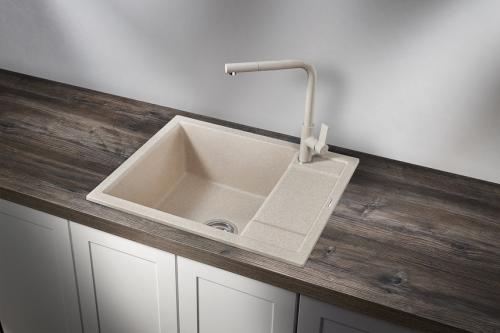 Кухонная мойка GRANULA 6002, ПИРИТ, кварц