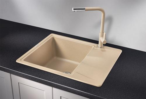 Кухонная мойка GRANULA 6201, ПЕСОК, кварц