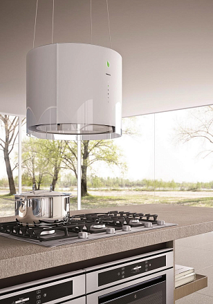 Falmec E.ion EOLO isola 45 vetro bianco (450)