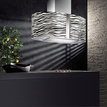 Falmec Mirabilia ZEBRA isola 85 vetro (800)