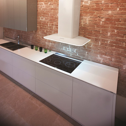 Falmec Silence VELA NRS 90 vetro bianco (800)