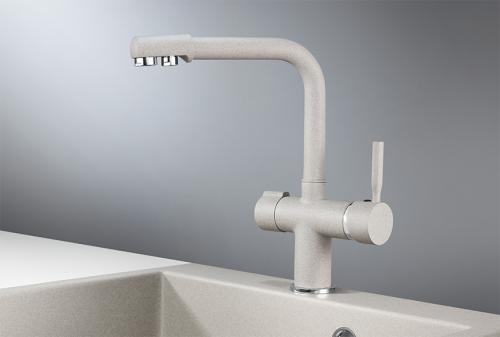 Кухонный смеситель GRANULA 2088, БАЗАЛЬТ