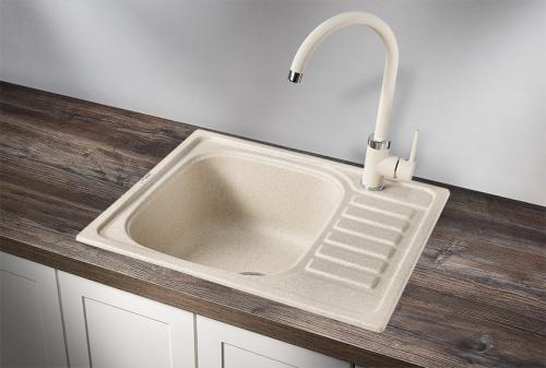 Кухонная мойка GRANULA 5801, ПИРИТ, кварц