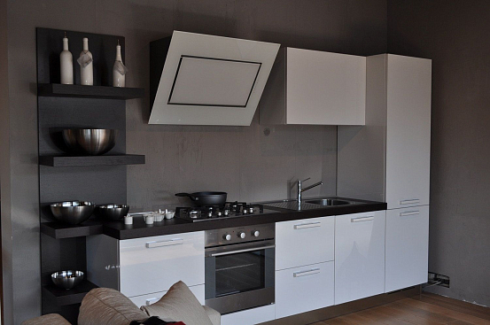 Falmec Design QUASAR 60 inox vetro bianco (800)