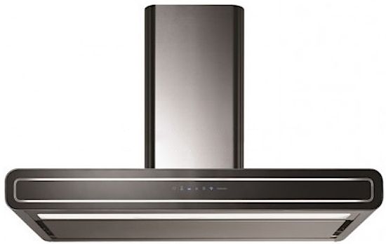 Falmec Design IMAGO isola 90 inox vetro nero (800)
