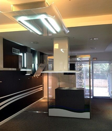 Falmec Design+ CIELO soffitto 120 vetro bianco (600)