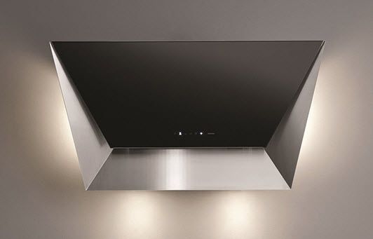 Falmec Design+ PRISMA 115 inox vetro nero (800)