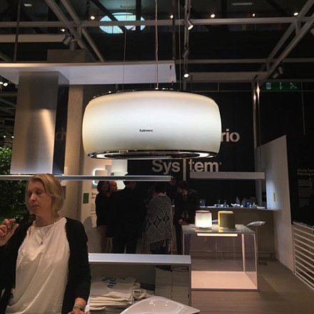 Falmec Circle.Tech SOFFIO isola 58 vetro bianco satinato (600)