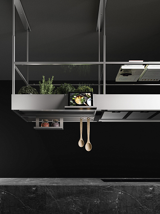 Falmec CIRCLE.TECH ISOLA SPAZIO steel (600)