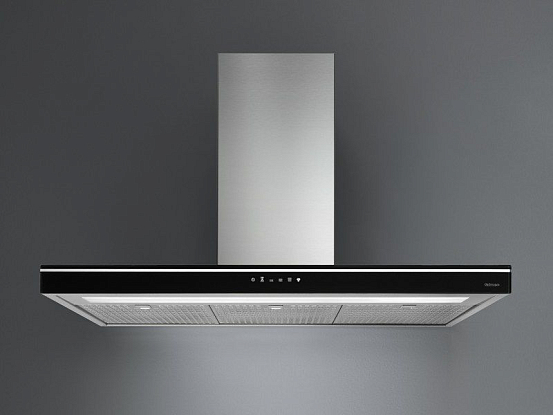 Falmec Design LUCE 90 inox vetro nero (800)