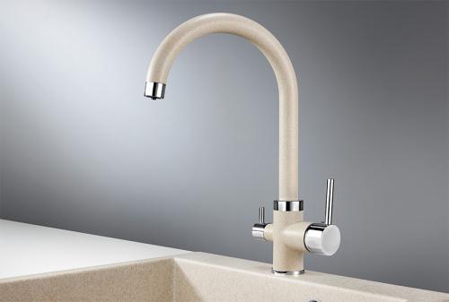 Кухонный смеситель GRANULA 2168, ПИРИТ