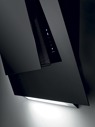 Falmec Silence ARIA NRS 80 inox vetro nero (800)