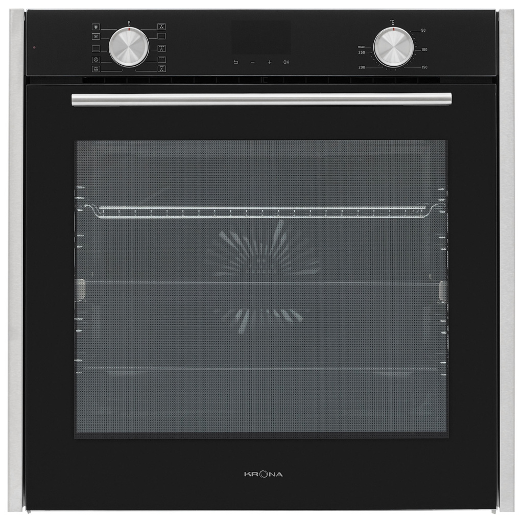 KRONA
QUENDEL 60 BL/S электрический духовой шкаф (независимый)