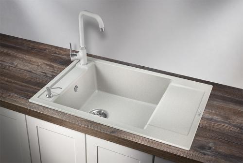 Кухонная мойка GRANULA 7806, БАЗАЛЬТ, кварц