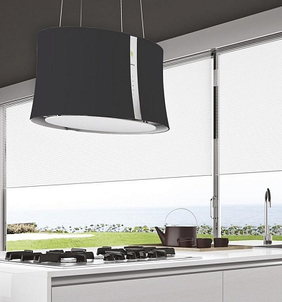 Falmec E.ion ZEPHIRO isola 67 vetro nero satinato (450)