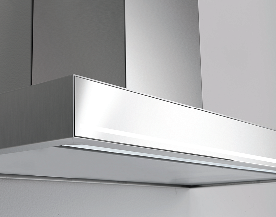 Falmec Design BLADE 90 inox vetro bianco (800)