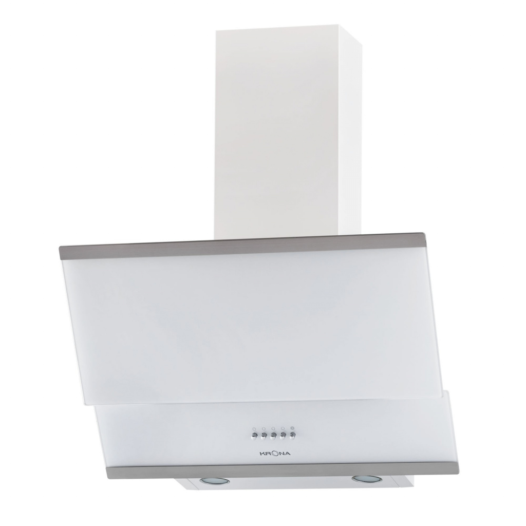 KRONA
IRIDA 600 white push button вытяжка кухонная