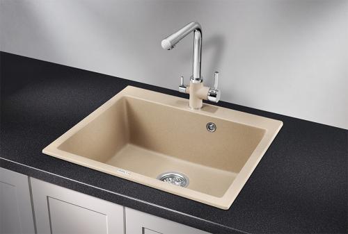 Кухонная мойка GRANULA 6001, ПЕСОК, кварц