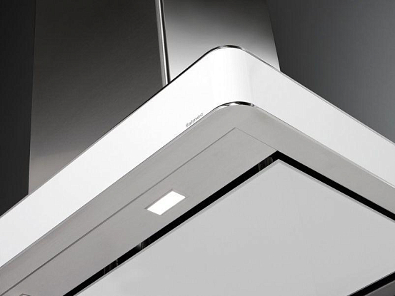 Falmec Silence STILO NRS isola 90 inox bianco (800)