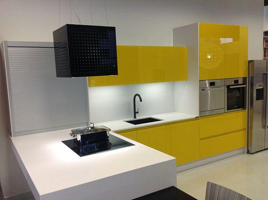 Falmec E.ion RUBIK isola 42 vetro nero (450)