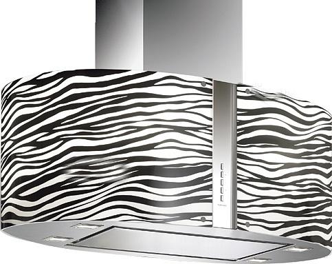 Falmec Mirabilia ZEBRA isola 85 vetro (800)
