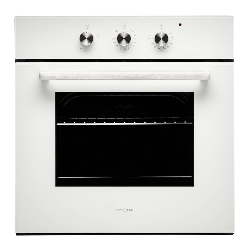 KRONA
ESSENZA 60 WH электрический духовой шкаф (независимый)