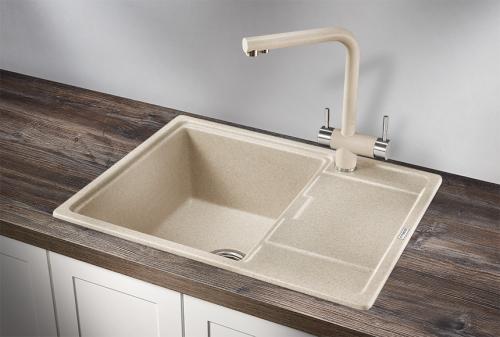 Кухонная мойка GRANULA 6503, ПИРИТ, кварц