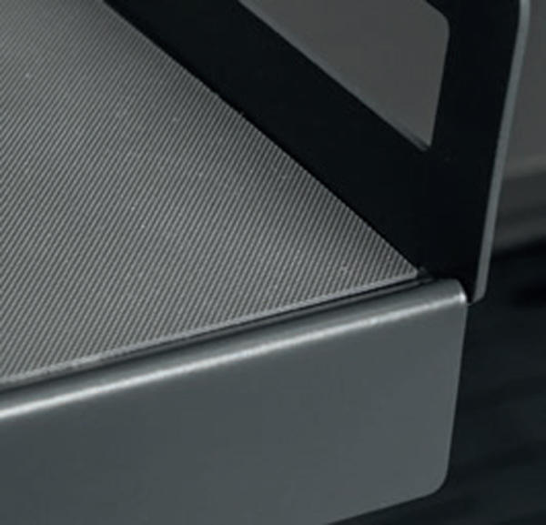 Element 7 Сетка выдвижная для бытовой химии, отделка орион серый, левая