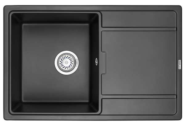 Кухонная мойка GRANULA 7804, ТУРМАЛИН, кварц