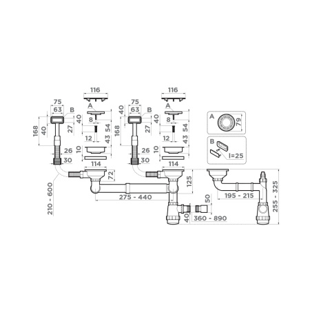 Omoikiri WK-2C-IN