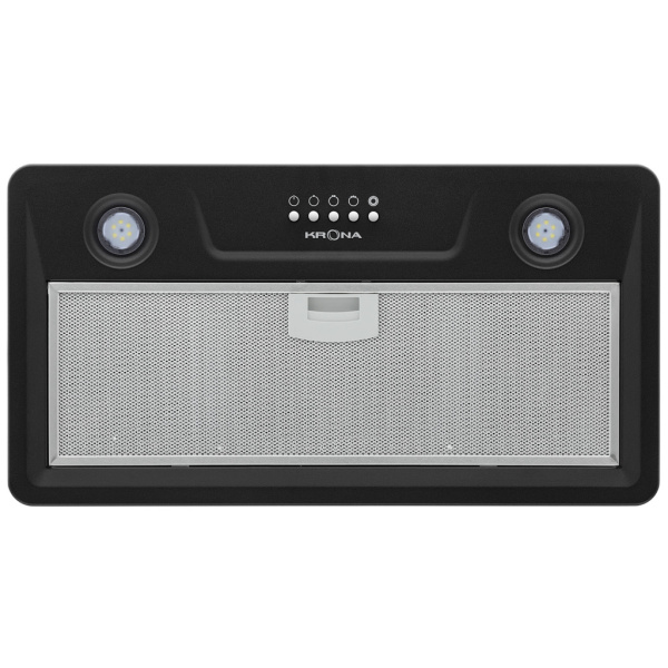 KRONA LUISA 600 BLACK PB вытяжка кухонная