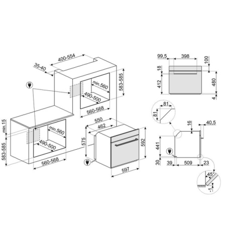 SMEG SOP6202TB