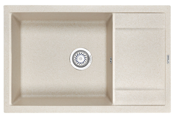 Кухонная мойка GRANULA 7805, ПИРИТ, кварц