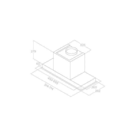 Elica HIDDENADVPLUS@IX/A/72-PRF0182867A