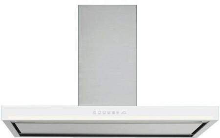 Falmec Design BLADE isola 90 inox vetro bianco (800)