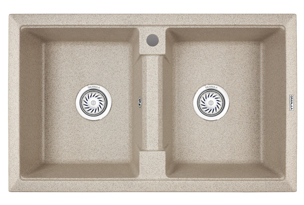 Кухонная мойка GRANULA 8101, КЛАССИК, кварц