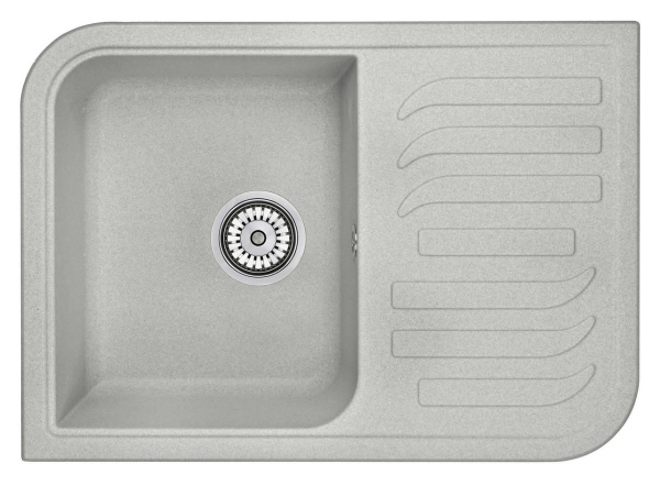 Кухонная мойка GRANULA 7001, БАЗАЛЬТ, кварц