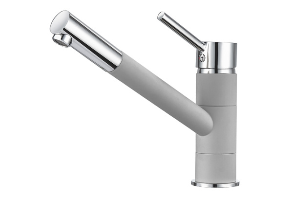 Кухонный смеситель GRANULA 0010, АЛЮМИНИУМ