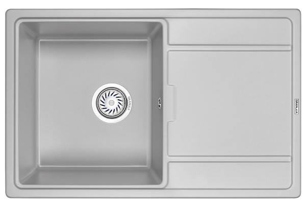 Кухонная мойка GRANULA 7804, СЛАНЕЦ, кварц