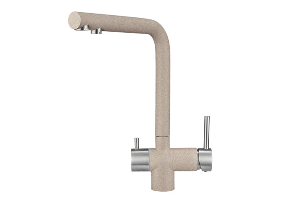 Кухонный смеситель GRANULA 2305, ПЕСОК