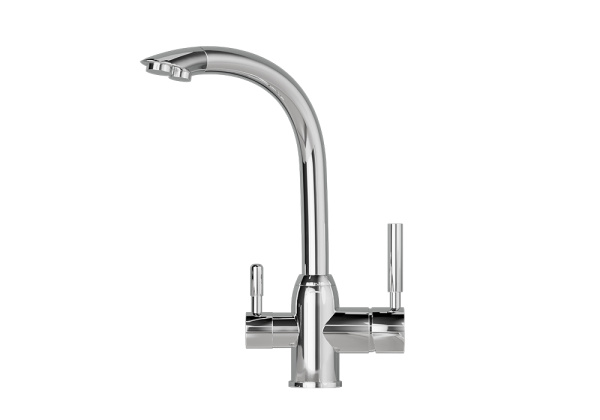 Кухонный смеситель GRANULA 2167, ХРОМ