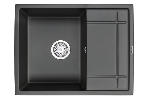 Кухонная мойка GRANULA 6501, ТУРМАЛИН, кварц