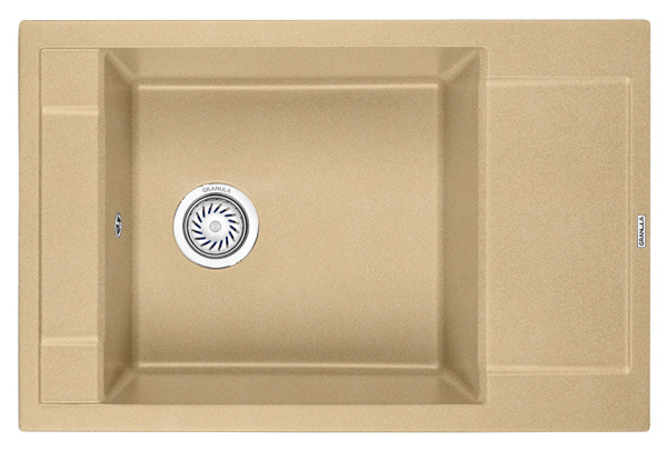 Кухонная мойка GRANULA 7806, ПЕСОК, кварц