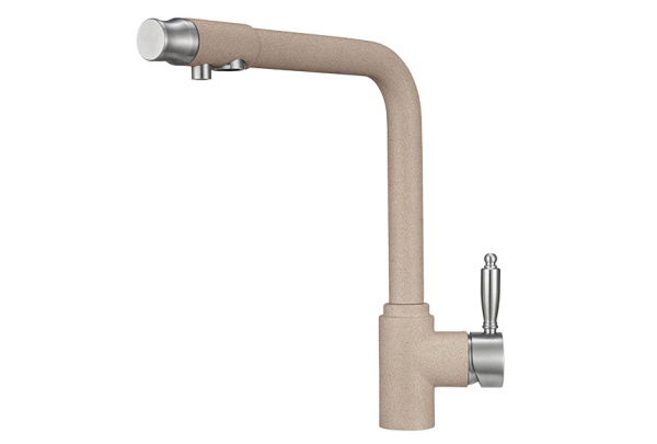 Кухонный смеситель GRANULA 2301, ПЕСОК