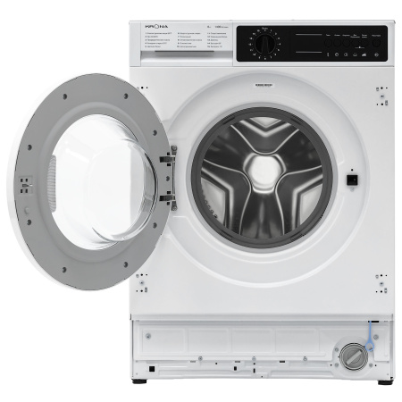 KRONA KALISA 1400 8K WHITE встраиваемая стиральная машина