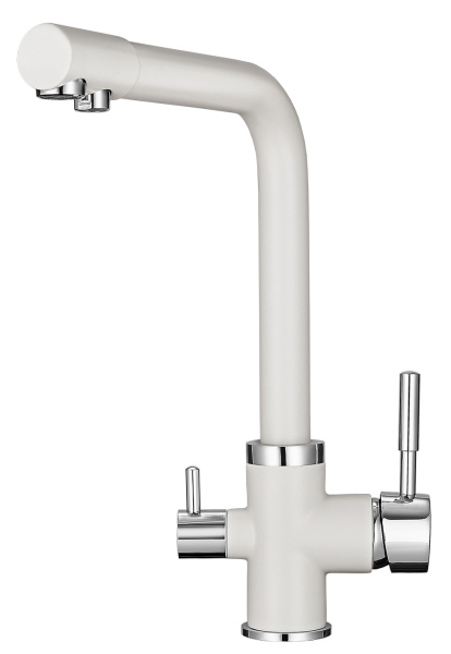 Кухонный смеситель GRANULA 2015, АРКТИК (БЕЛЫЙ)