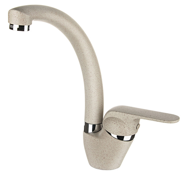 Кухонный смеситель GRANULA 2024 АНТИК(БЕЖЕВЫЙ) СМЕСИТЕЛЬ КУХОННЫЙ